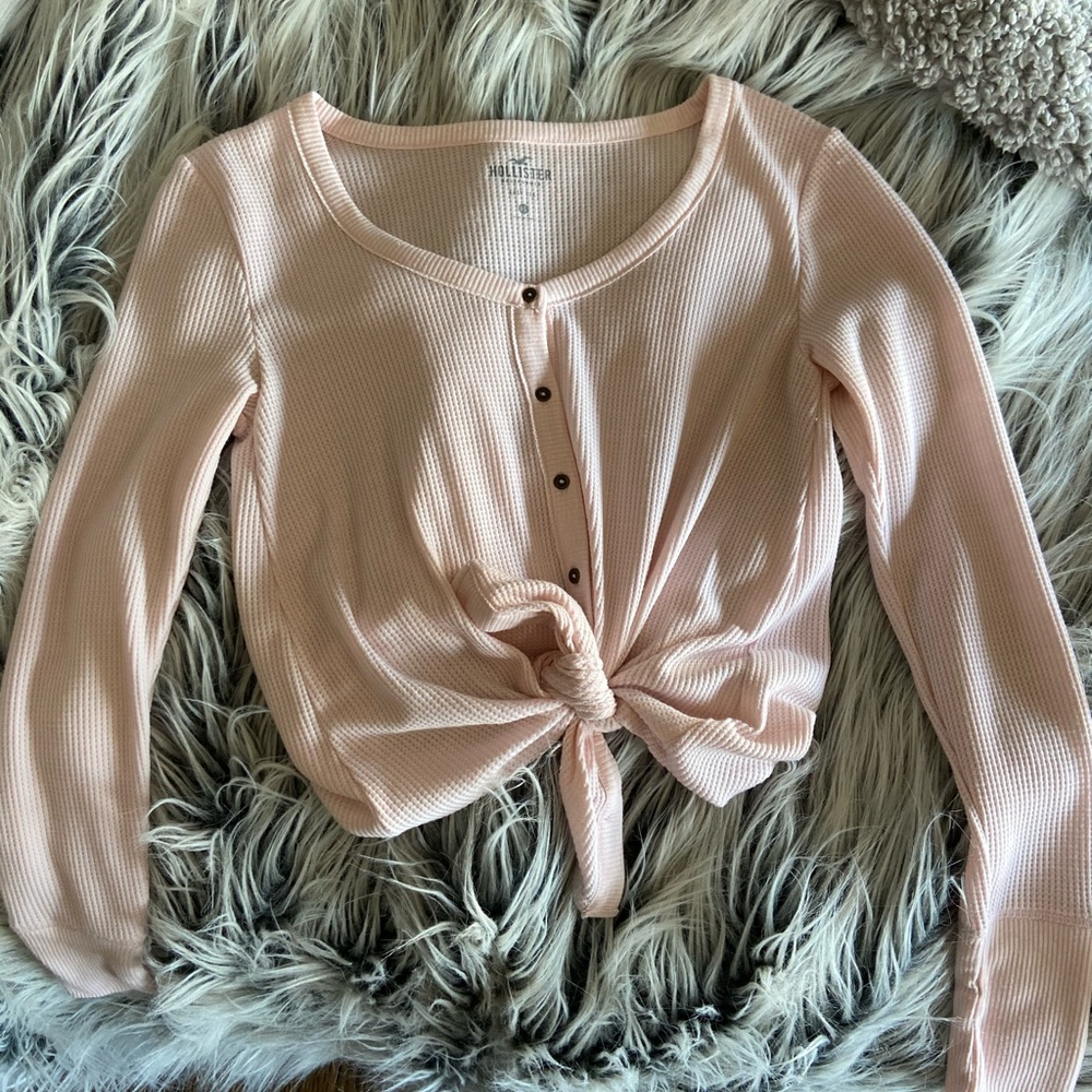 Tie front top from Hollister